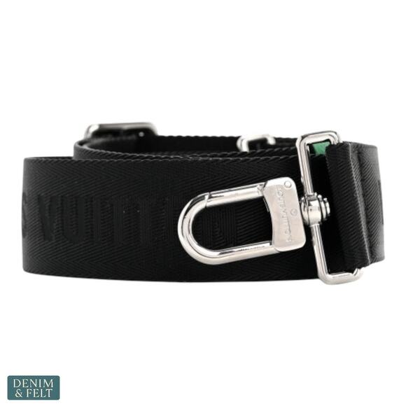 Louis Vuitton Black Green Nylon Alpha Messenger Shoulder Strap Adjustable LV - Picture 2 of 16